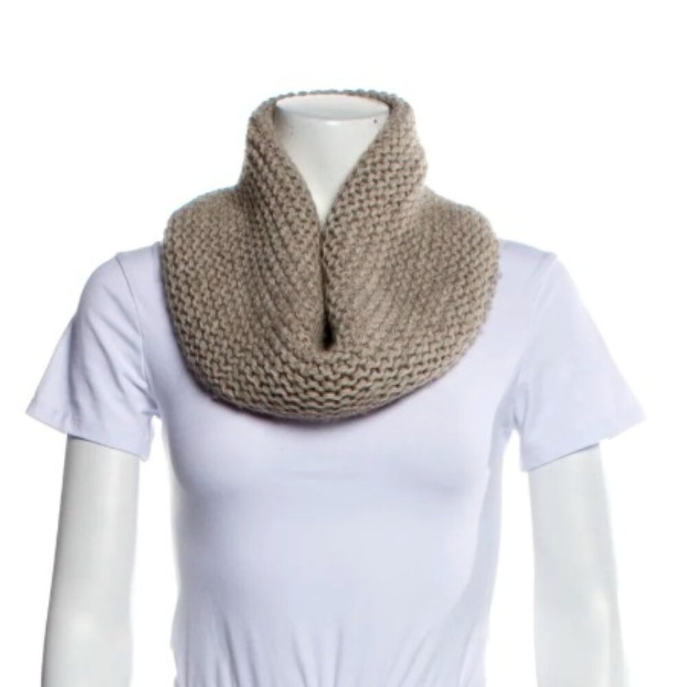Lafayette 148 Neutral Snood/Scarf